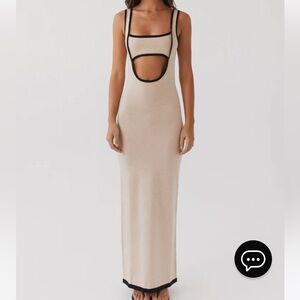 PEPPERMAYO KNIT MAXI DRESS